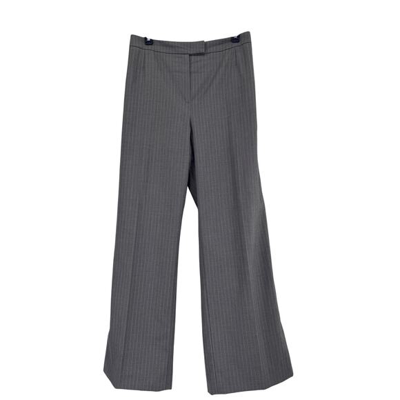 Le Suit Women’s 2-Piece Charcoal gray shirt Pinstripe Suit Set Size 18 - Picture 5 of 6